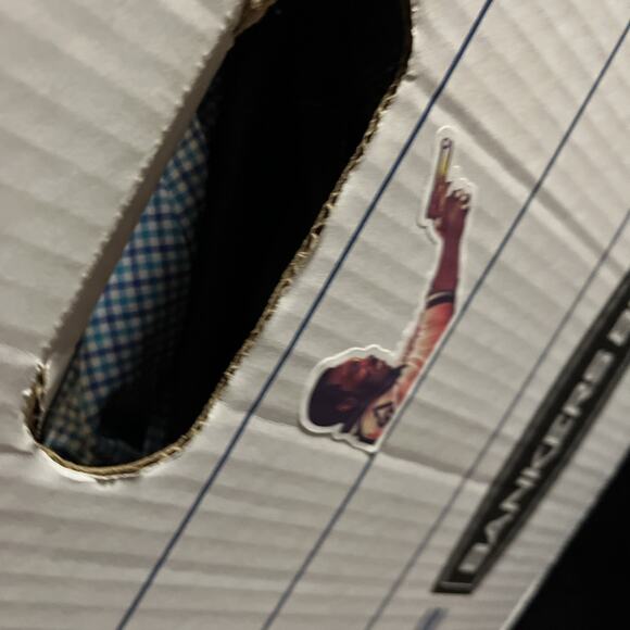 Tommy Bahama Shirt Mens M Gray Silk Geometric Beach Button Up Short Sleeve - Picture 8 of 8